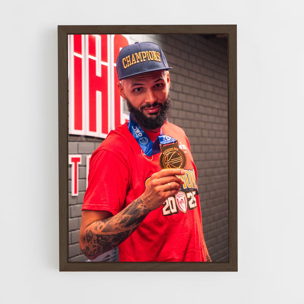 Poster Médaillé de la Vie – affiche Basketball (vue 5)